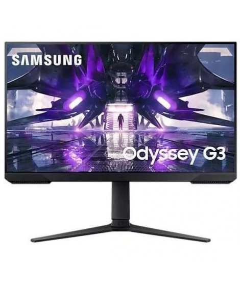 Ecran PC Gamer - SAMSUNG - Gaming Odyssey G3 LS27AG300NRXEN - 27''- VA - 1 ms - 144Hz - AMD FreeSync - Pied modulable