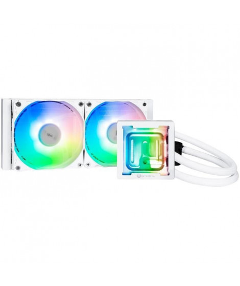 BITFENIX Cube AIO 240 (blanc) - Watercooling AIO - 2x120mm