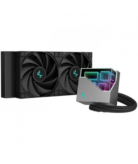 DEEPCOOL LT520 (Noir) - Watercooling AIO - 2x120mm