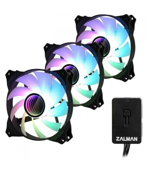 ZALMAN IF120A3 (Pack de 3) - Ventilateur 120mm pour Boitier PC