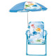 Mobilier de jardin - FUN HOUSE - Chaise Ma Petite Carapace Tortue H.53 x L.38,5 x P.37,5 cm avec parasol 65 cm - Pour enfant !
