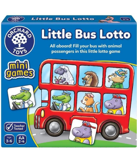 Orchard Toys Little Bus Lotto - Jeu de loterie - ORCHARD