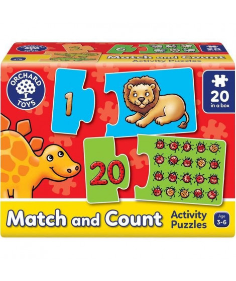 Puzzle astucieux - ORCHARD - Faire correspondre et compter