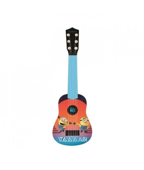 LEXIBOOK - LES MINIONS -  Guitare Acoustique Enfant - Hauteur 53 cm