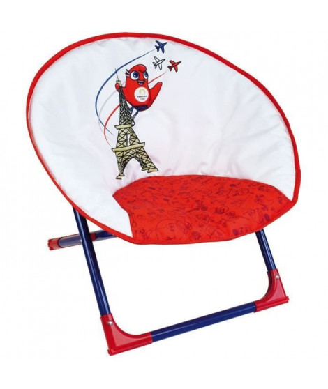 JEUX OLYMPIQUES PARIS 2024 - Siege lune pliable pour enfant h.47 x l.54 x p.42 cm