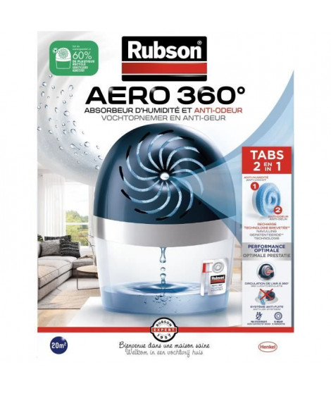 Absorbeur - RUBSON - AERO 360 - Appareil - 20m²