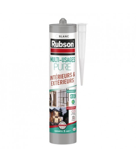 Mastic - RUBSON - PURE - Multi-usages - Blanc - 280ml