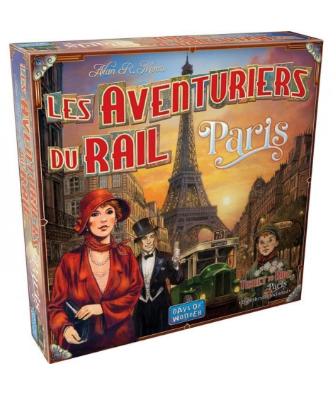 Aventuriers du Rail Paris - Asmodee - Des 8 ans
