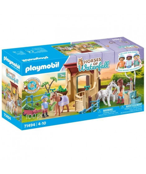 PLAYMOBIL 71494 Cavalieres avec box et poneys