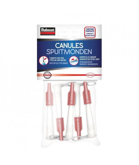 Produits de Service Easy Service Canules - RUBSON - Cartouche - Lot de 5