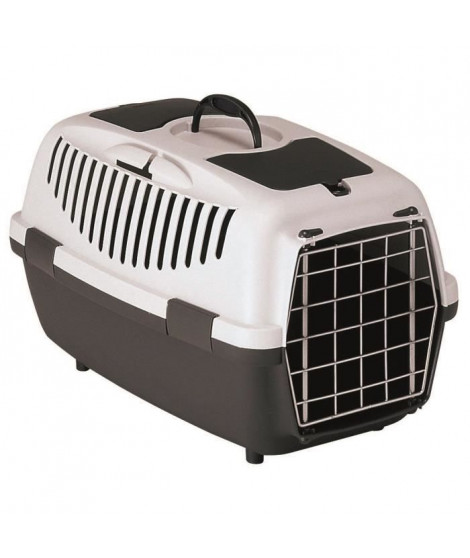 STEFANPLAST Box de transport Gulliver 61x40x38cm - Gris - Pour chien