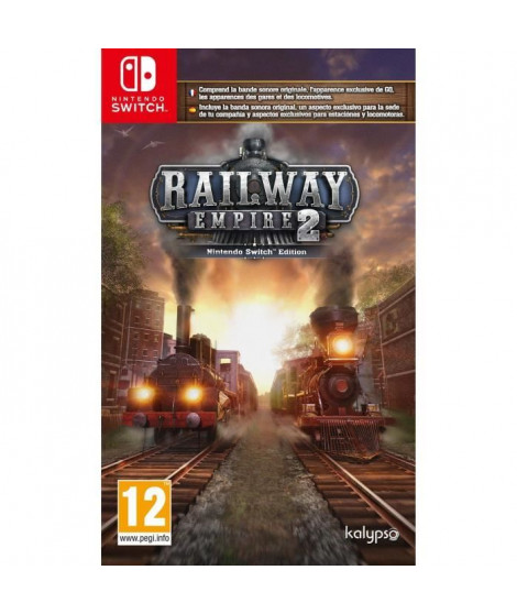 Railway Empire 2 - Jeu Nintendo Switch - Deluxe Edition