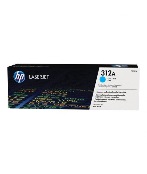 Toner HP LasertJet 312A - Cyan (CF381A)