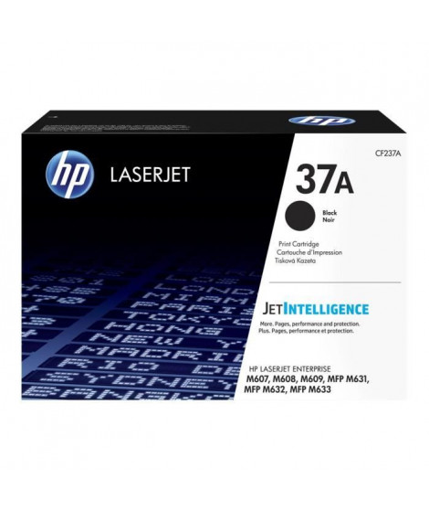 Cartouche de toner HP 37A CF237A originale pour LaserJet Noir