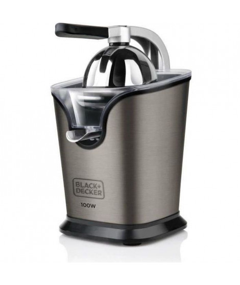 BLACK & DECKER BXCJ100E Presse-agrumes 100 W - Inox