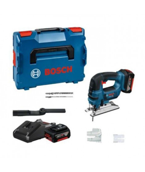 Scie sauteuse GST 18V-Li B 18 V 2x4Ah (machine complete) en coffret L-BOXX - BOSCH - 06015A6106