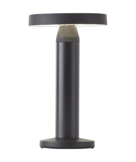 Lampe de table d'extérieur - BRILLIANT - MAGUA - LED et solaire - Métal et plastique - 5 W - Noir