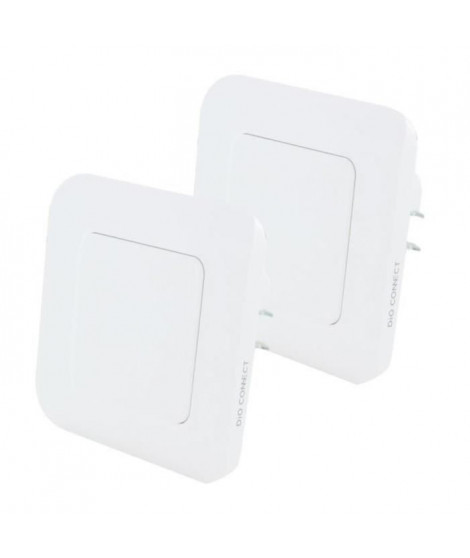 Lot de 2 interrupteurs lumiere - DiO CONNECT - REV-KIT-06