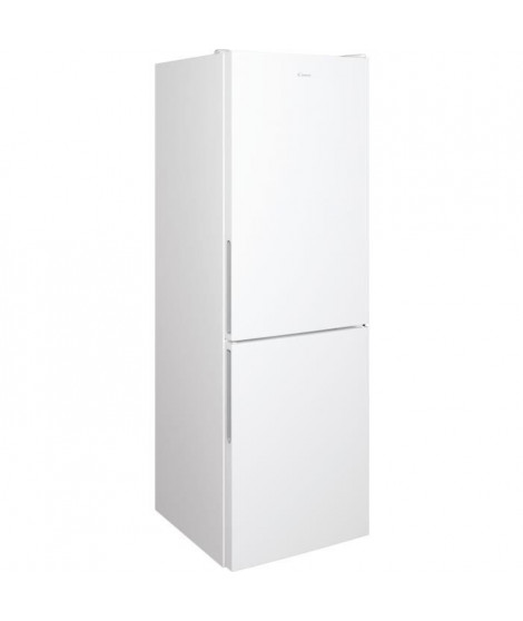 Réfrigérateur Combiné - CANDY - 2D 60 Good CCE3T618EW - Classe E - 341 L - 185 x 59,5 x 65,8 cm - Blanc