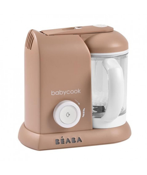 BEABA EXCLUSIVITE, Babycook solo, robot bébé 4 en 1, cuiseur-mixeur, Pralin