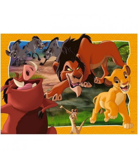 Puzzle 200 p XXL Hakuna Matata - Disney Le Roi Lion-Des 8 ans Ravensburger