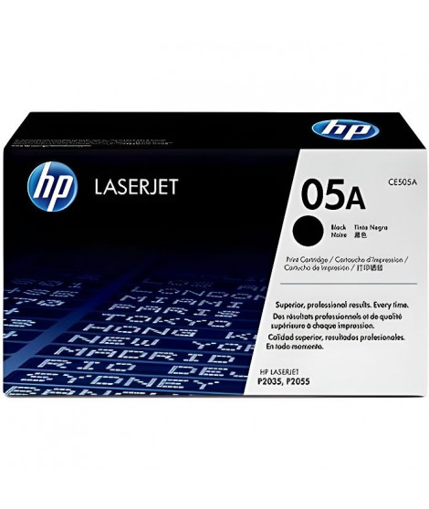 Cartouche de toner HP 05A (CE505A) noir pour imprimantes LaserJet P2035/P2055