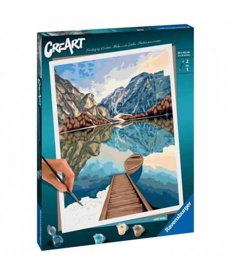 Ravensburger  CreArt grand format 30x40 cm  Lake views  Des 12 ans  23612