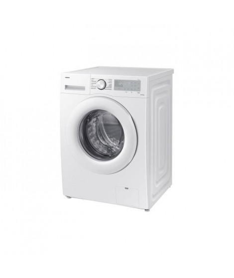 Lave-linge hublot SAMSUNG Ecobubble WW90CGC04DTH - 9 kg - Induction - L60cm - 1400 trs/min - Connecté - Blanc