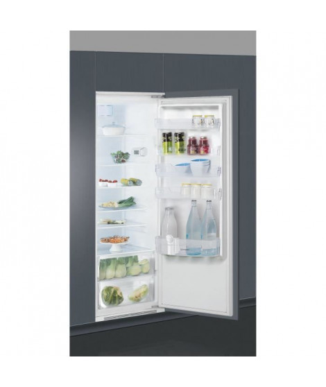 Réfrigérateur armoire - INDESIT - INS18011 - 1 porte - 314 L - Froid Brassé - L 54  x H 177,10 cm - Blanc