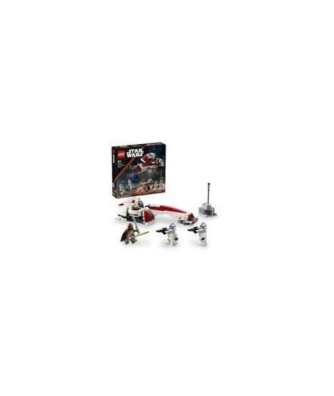 LEGO Star Wars 75378 The Mandalorian L'évasion en Speeder BARC, Set de Construction