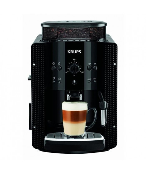 Machine a café Espresso Broyeur - KRUPS - EA8108 - Noir