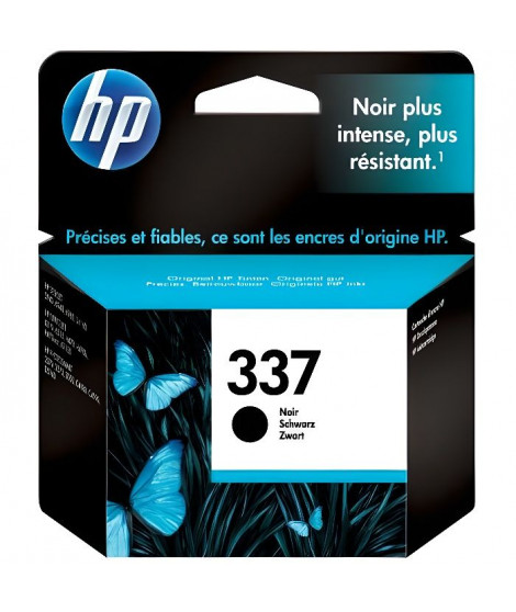 HP 337 Cartouche d'encre noire authentique (C9364EE) pour HP DeskJet 5940/6940/6980/D4160