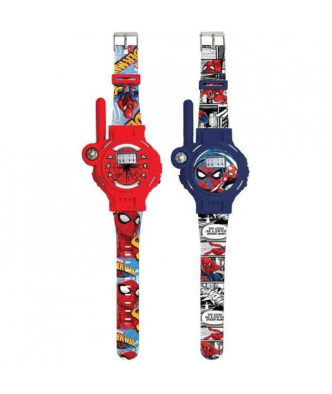 Montre digitale SpiderMan avec fonction talkie-walkie portée jusqu'a 200 m