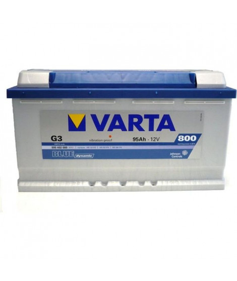 VARTA Batterie Auto G3 (+ droite) 12V 95AH 800A
