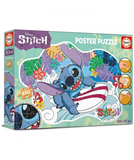 Puzzle - EDUCA - 250 Poster Puzzle Stitch