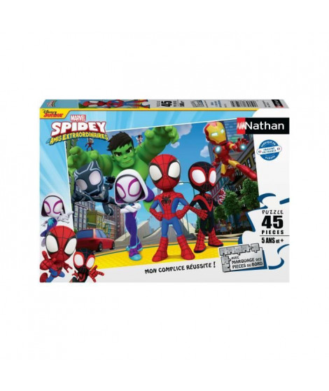 Puzzle Spidey et ses amis 45 pieces - Dessins animés et BD - NATHAN - A partir de 5 ans