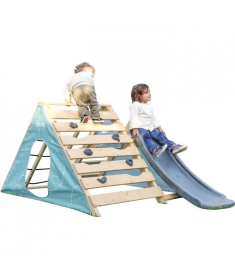 Aire de jeu avec toboggan - SOULET - OLYMPIC HERCULE - 127 x 208 x 91 cm