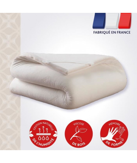 Surmatelas DODO Le Végétal - Déhoussable - 140x190 cm
