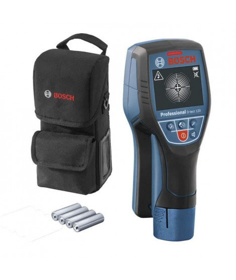 Détecteur mural Bosch Professional D-Tect 120 + Housse - 0601081303