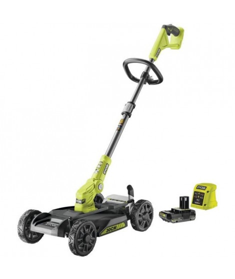 Tondeuse autotractée RYOBI RY18LMC30A-120 - 18V - Lageur de coupe 30cm - Fonction mulching - Batterie lithium + chargeur fournis
