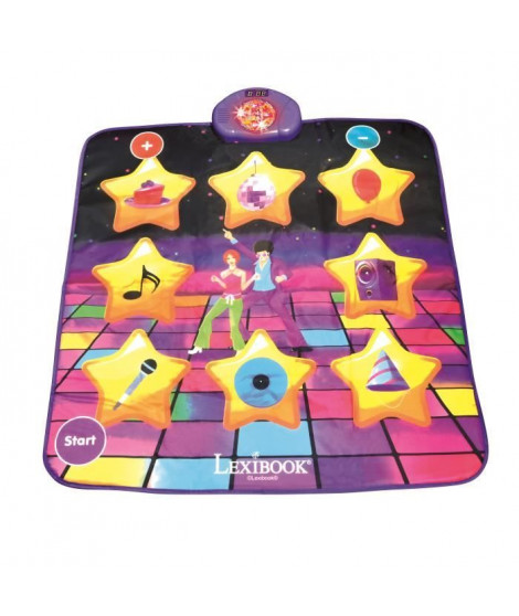 Tapis de danse électronique, Bluetooth et lumineux avec 6 modes de jeu