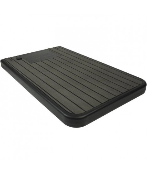 Support de douche solaire UBBINK -  Réserve d'eau 20 litres - Anthracite