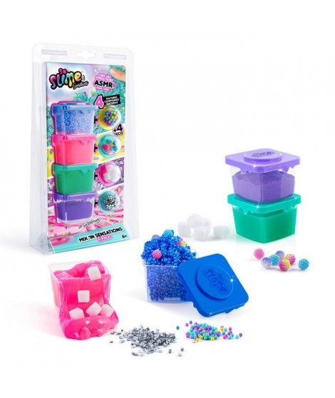 Canal Toys - So Slime DIY - Mix'in Sensations 4-pack - Loisirs Créatifs - SSC 232 - Canal Toys