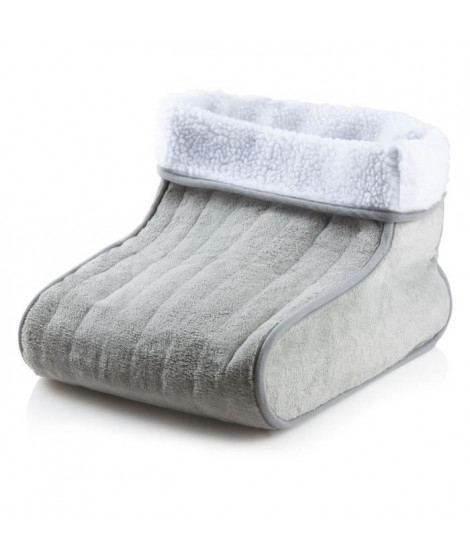 Chauffe-pieds DOMO - Chanceliere - Gris - 3 niveaux de chaleur - Super doux