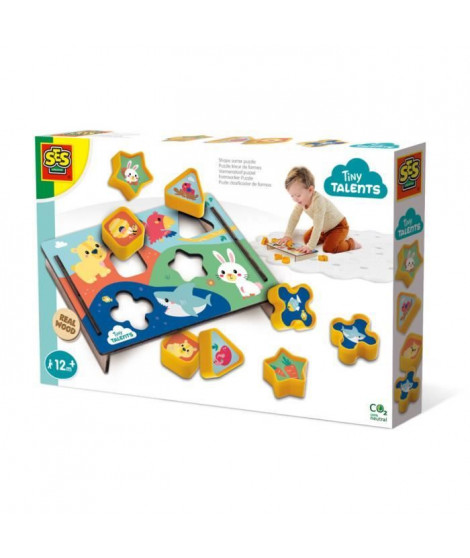 Puzzle trieur de formes - SES CREATIVE