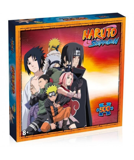 Puzzle Naruto Shippuden Ninjas de Konoha 500 pieces - WINNING MOVES