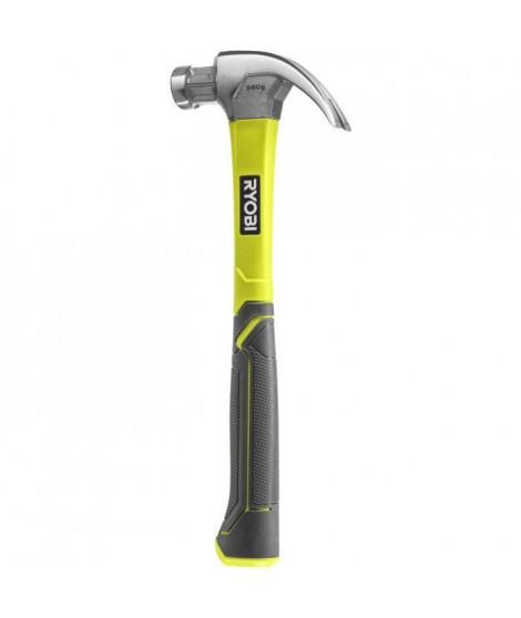 Marteau a griffe - RYOBI - Courbe en fibre de verre 560g