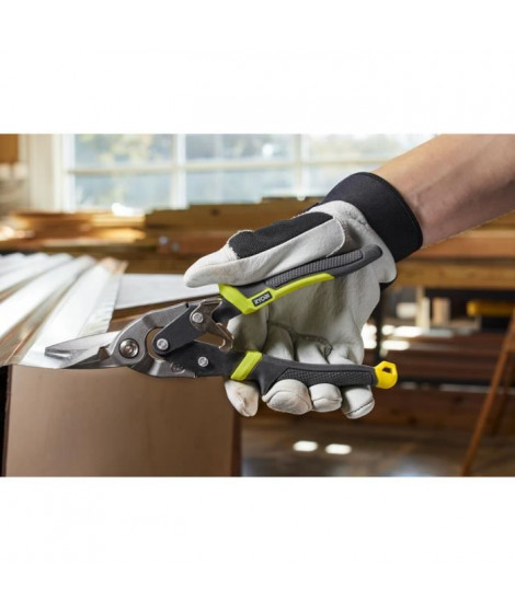 Jeu de 3 cisailles aviation - RYOBI - Universelle, passe-franc droite, passe-franc gauche