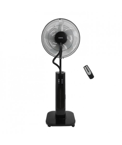 OCEANIC Ventilateur brumisateur sur pied 2 en 1- Ø44 cm - 70 W - 2 L - Télécommande - Minuterie