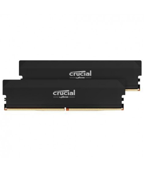Mémoire RAM - CRUCIAL - Pro DDR5 32Go Kit (2x16Go) - 6000MHz - CL36 - Édition Overclocking - CP2K16G60C36U5B